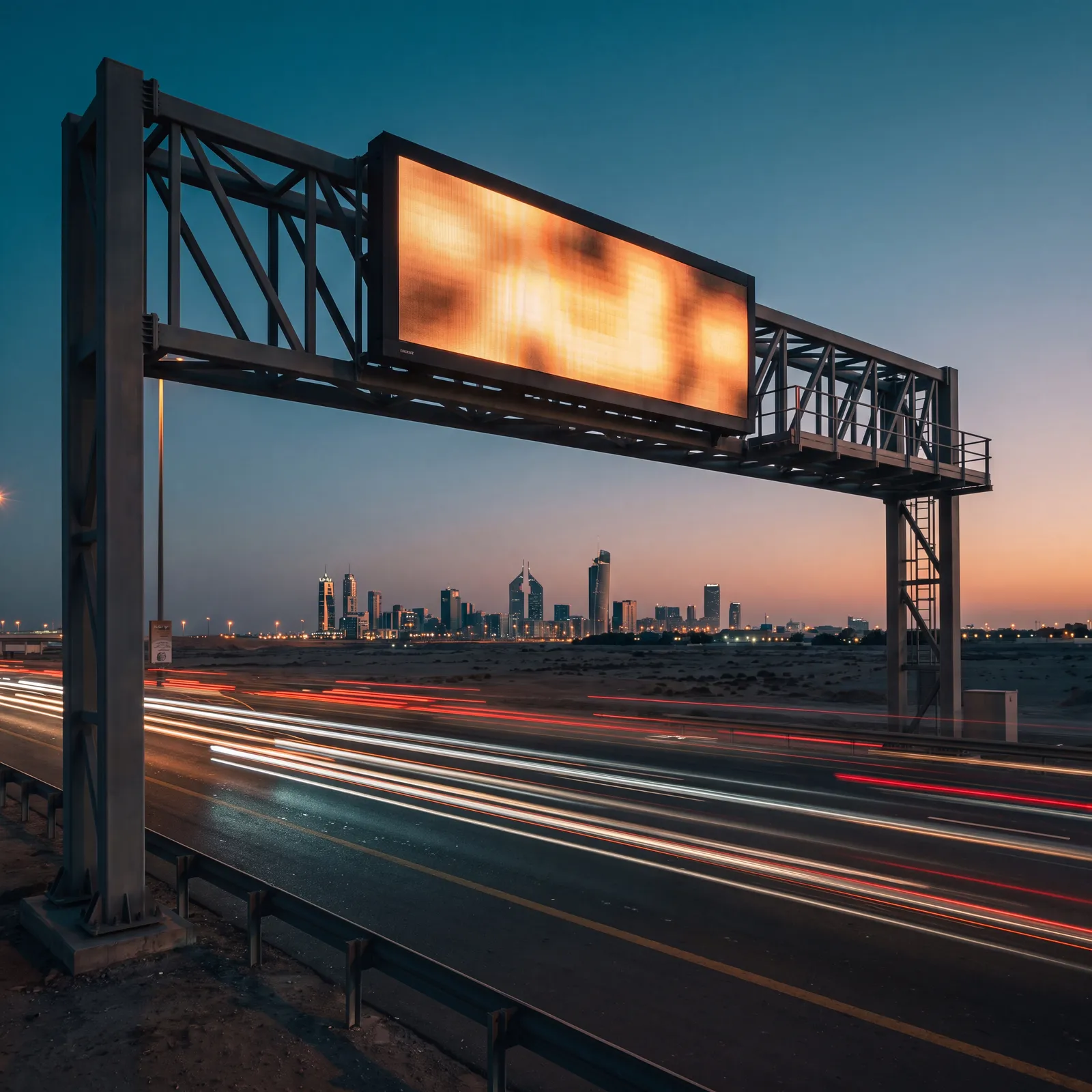 Transportation variable message sign