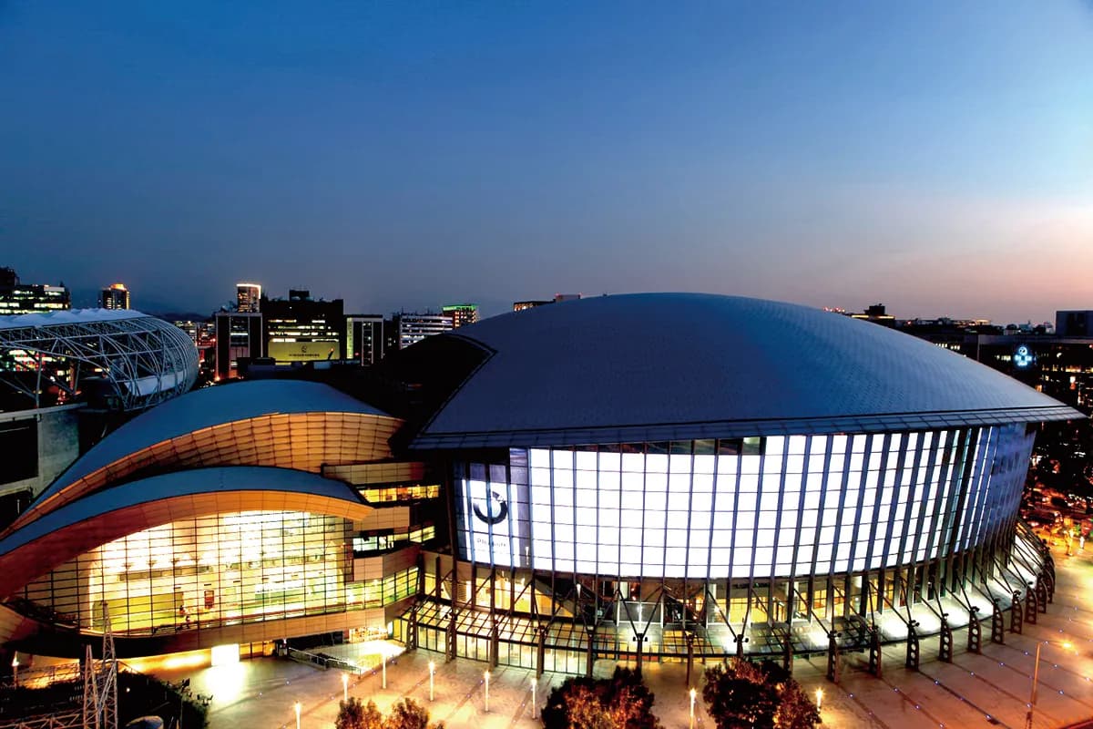 LED display at the Taipei Arena, Taiwan